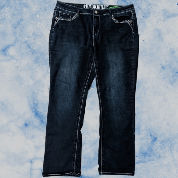 Hydraulic Jeans Hydraulic Emma Mid Rise Jeans Plus Size 2 20w Euc Poshmark